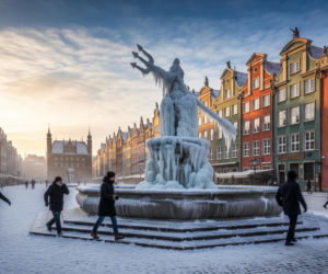 Arktyczny atak w Gdańsku! Mróz chwyta miasto 22.01.2026, czy to koniec zimy?