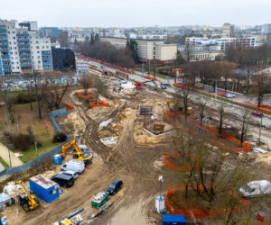 Tramwaj do Dworca Zachodniego w Warszawie - grudzień 2025