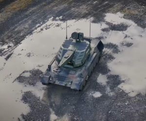 System przeciwlotniczy Skyranger 35 na podwoziu Leoparda 1