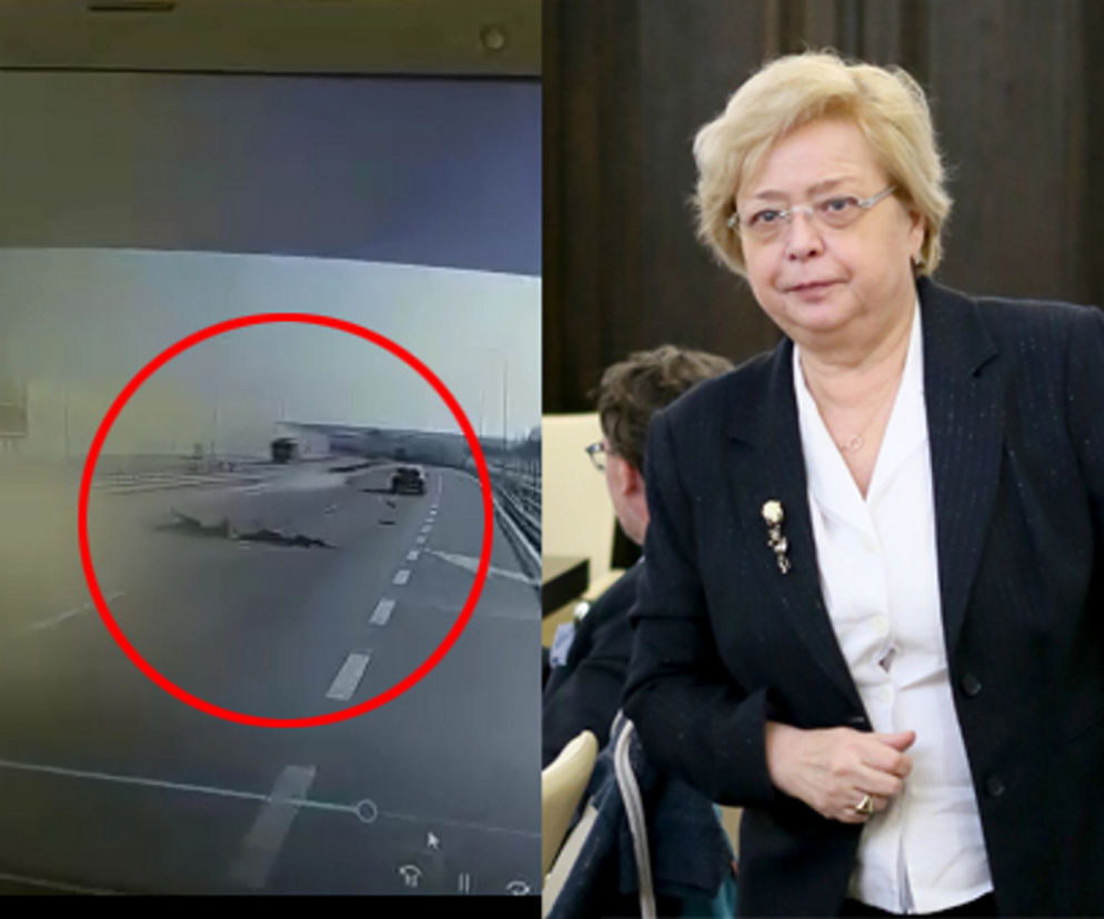 Małgorzata Gersdorf świadkiem śmiertelnego wypadku motocyklisty