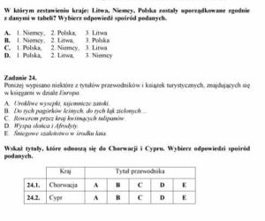 Próbny EGZAMIN GIMNAZJALNY grudzień 2011 - PRZEDMIOTY PRZYRODNICZE: Biologia, chemia, fizyka, geografia: jakie były PYTANIA, ARKUSZE, ODPOWIEDZI, PRZECIEKI