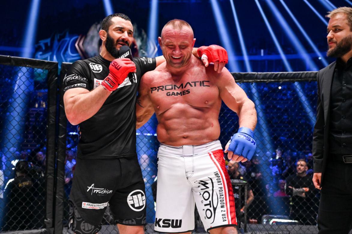 Mamed Khalidov rozbił Mariusza Pudzianowskiego na KSW 77 
