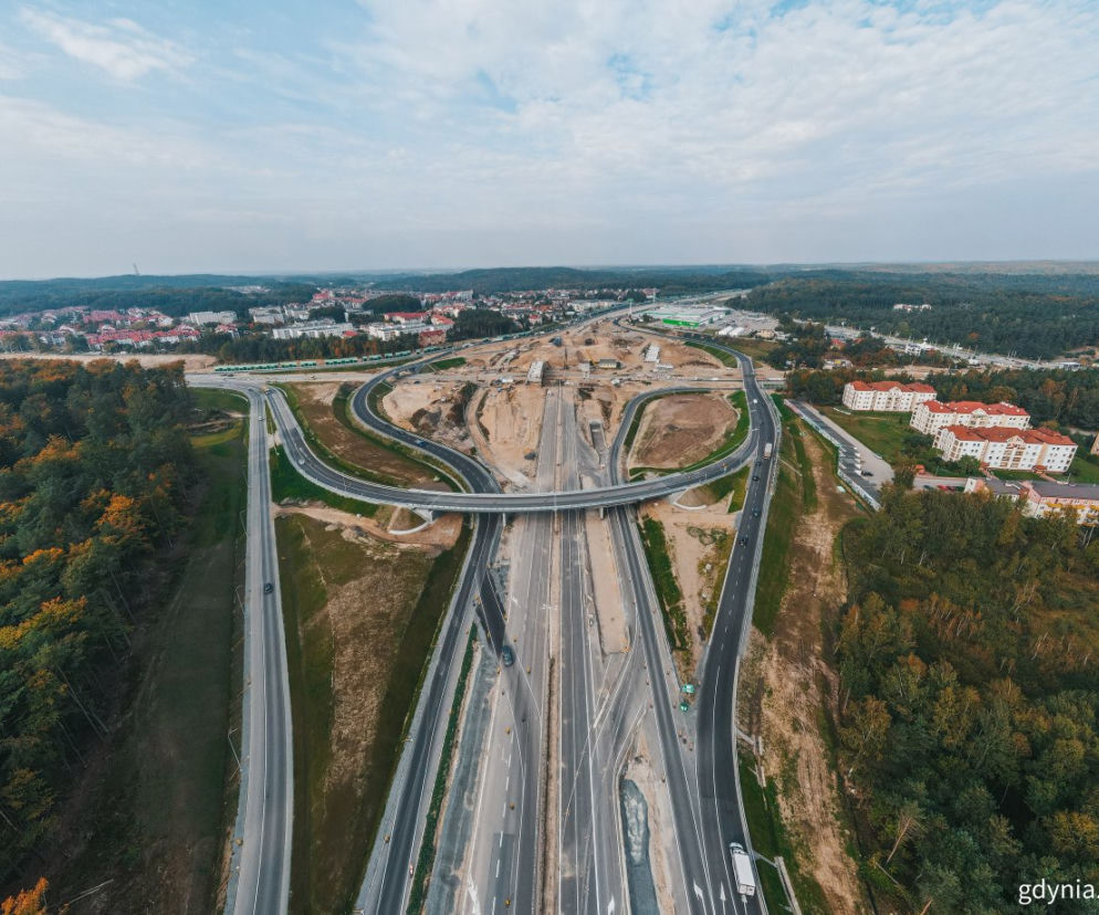 Na Trasie Kaszubskiej w Gdyni praca wre. Kiedy skończą się utrudnienia? 