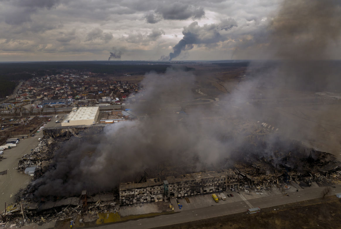 Ukraina. Zbombardowany Irpin