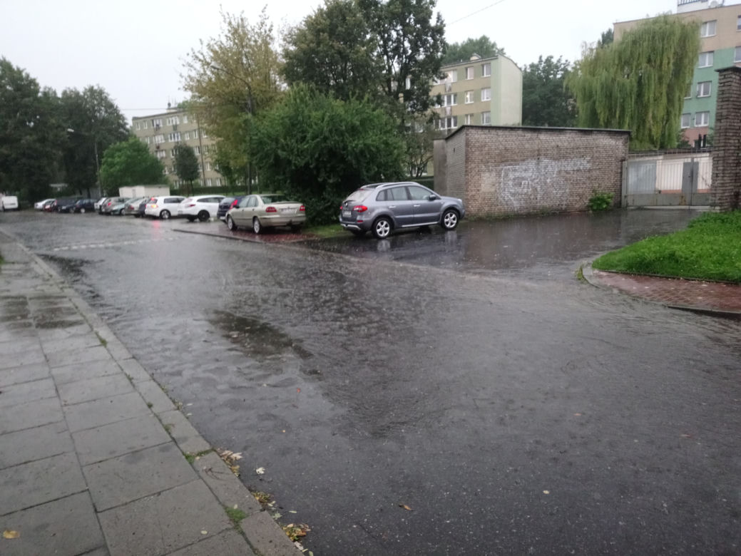 Potężna burza przeszła nad Krakowem