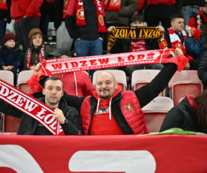 Widzew Łódź - Lech Poznań: Zdjęcia kibiców i zawodników z meczu 24. kolejki PKO BP Ekstraklasy