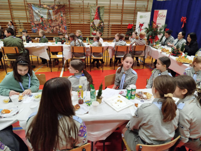 Wigilia harcerska 2025 w Siedlcach