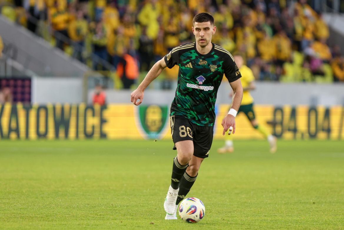 GKS Katowice - Lechia Gdańsk: Zdjęcia kibiców i zawodników z meczu 25. kolejki PKO BP Ekstraklasy