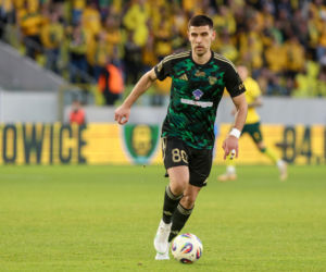 GKS Katowice - Lechia Gdańsk: Zdjęcia kibiców i zawodników z meczu 25. kolejki PKO BP Ekstraklasy