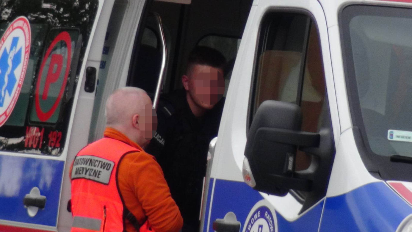 Pościg za kierowcą na Pradze, w ruch poszedł gaz. Policjant w karetce. Co tam się stało?!