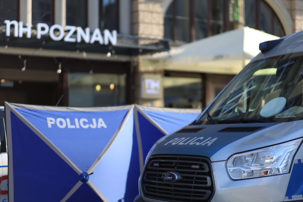 Strzelanina w centrum Poznania! Nie żyją dwie osoby