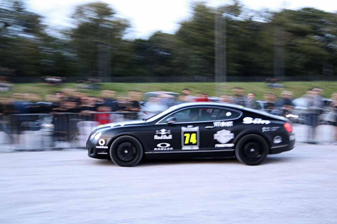 Gumball 3000 2017 w Warszawie pod Stadionem Narodowym