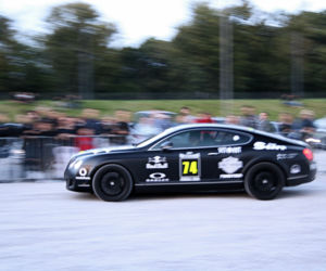 Gumball 3000 2017 w Warszawie pod Stadionem Narodowym