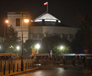 Blokada Sejmu przez Ogólnopolski Strajk Kobiet