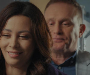 M jak miłość odc. 1926. Joanna (Dominika Sakowicz), Artur Rogowski (Robert Moskwa)