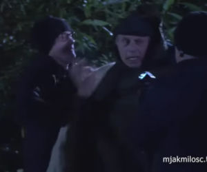 M jak miłość odc. 1487. Paweł (Rafał Mroczek), Robert Żak (Krzysztof Tyniec), Piotrek (Marcin Mroczek), Artur Rogowski (Robert Moskwa)