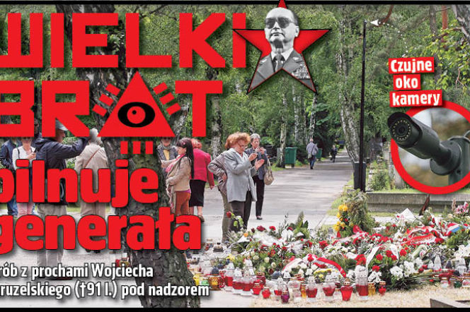 Wielki Brat pilnuje generała