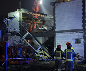 Zawalił się strop stacji uzdatniania wody! Trzy osoby poszkodowane