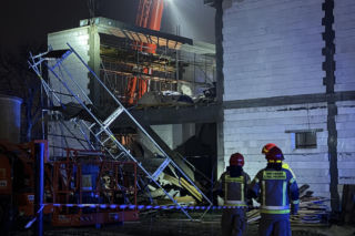 Zawalił się strop stacji uzdatniania wody! Trzy osoby poszkodowane