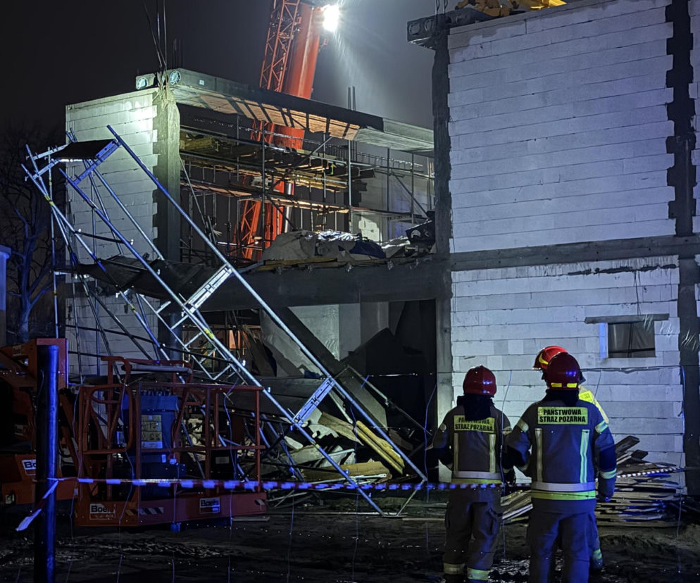 Zawalił się strop stacji uzdatniania wody! Trzy osoby poszkodowane