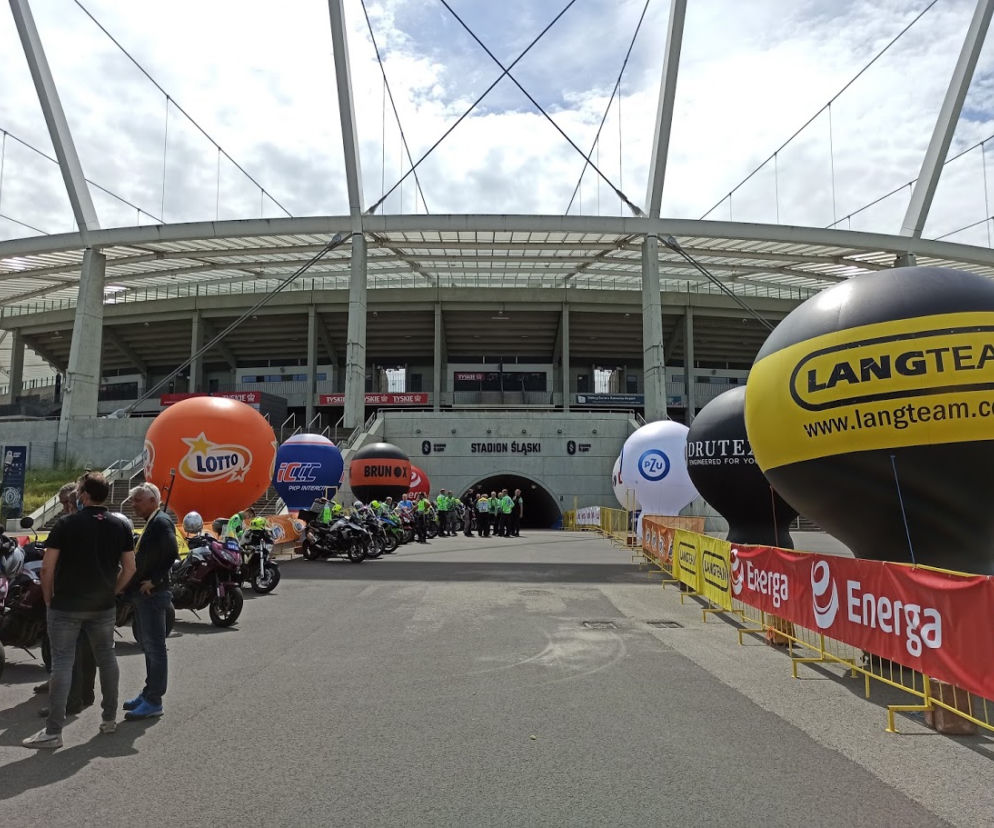 77 Tour de Pologne wystartował ze Stadionu Śląskiego w Chorzowie!