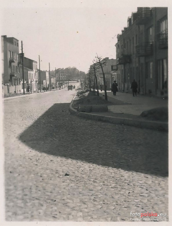 Ulica Romualda Tragutta na przestrzeni lat 