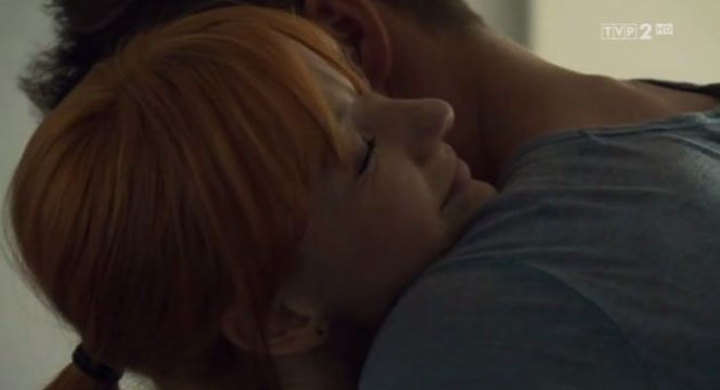 M jak miłość, Agnieszka (Magdalena Walach), Marcin (Mikołaj Roznerski)