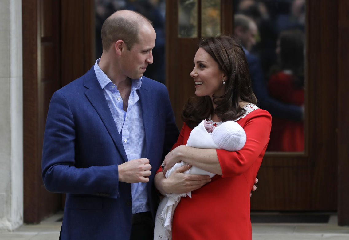 Kate Middleton pokazała trzecie royal baby 