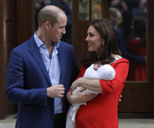 Kate Middleton pokazała trzecie royal baby 