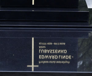 Edward Linde-Lubaszenko. Grób