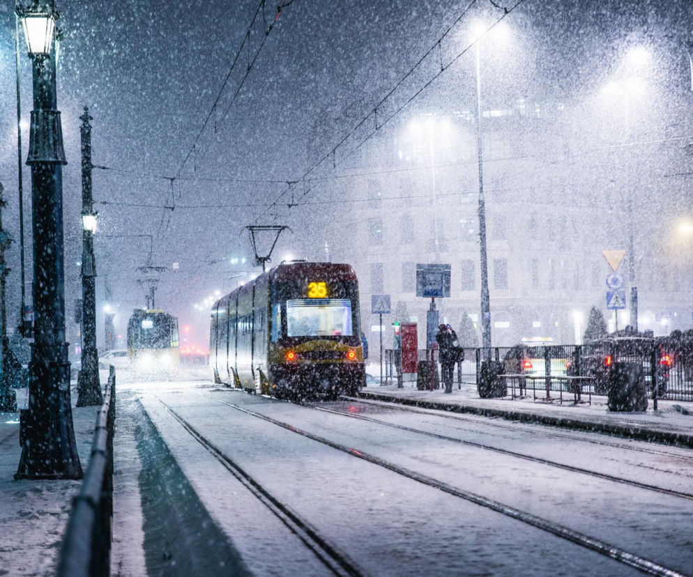 Paraliż komunikacji miejskiej! Strajk i mróz!