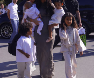 Kim Kardashian z dziećmi w Armenii
