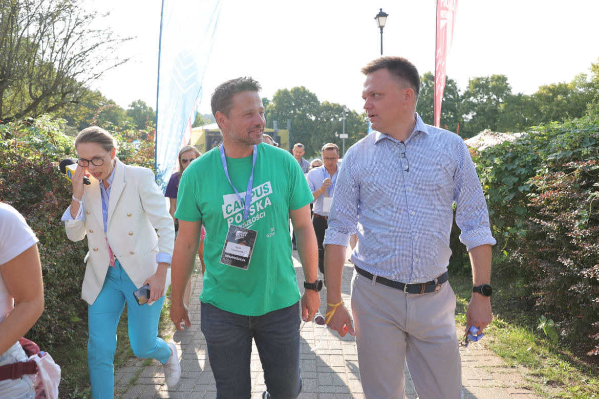 Campus Polska Przyszłości 2022, Rafał Trzaskowski kontra Szymon Hołownia