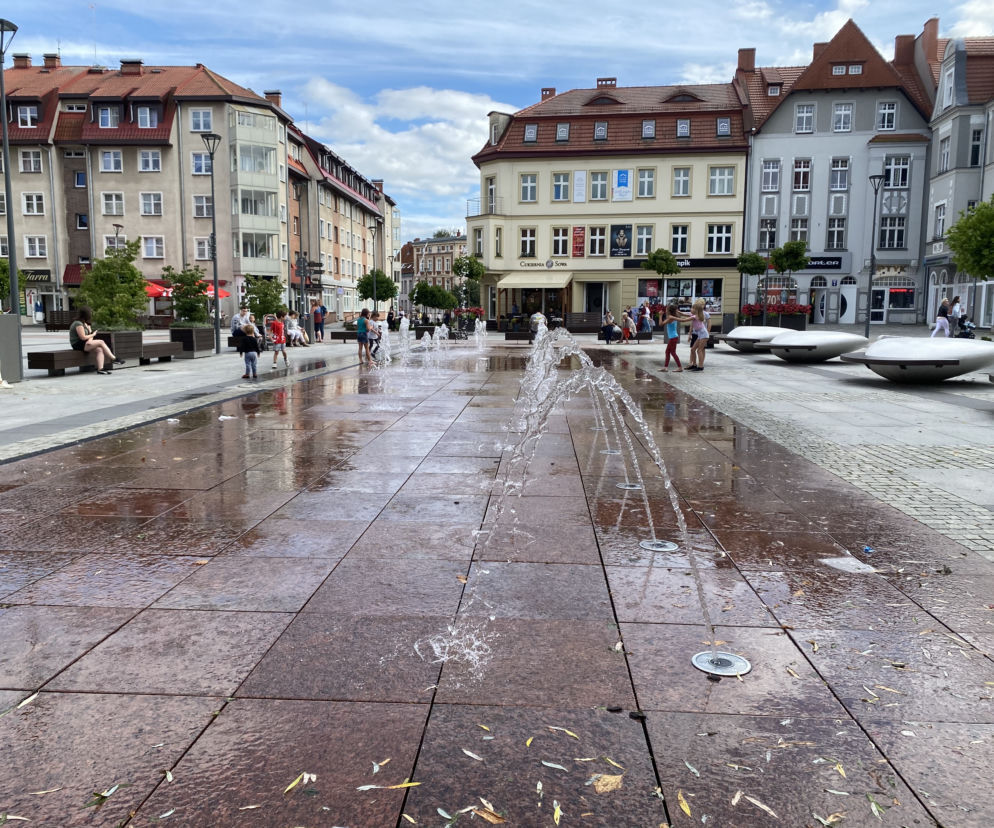 Fonntana przed Ratuszem już czynna 