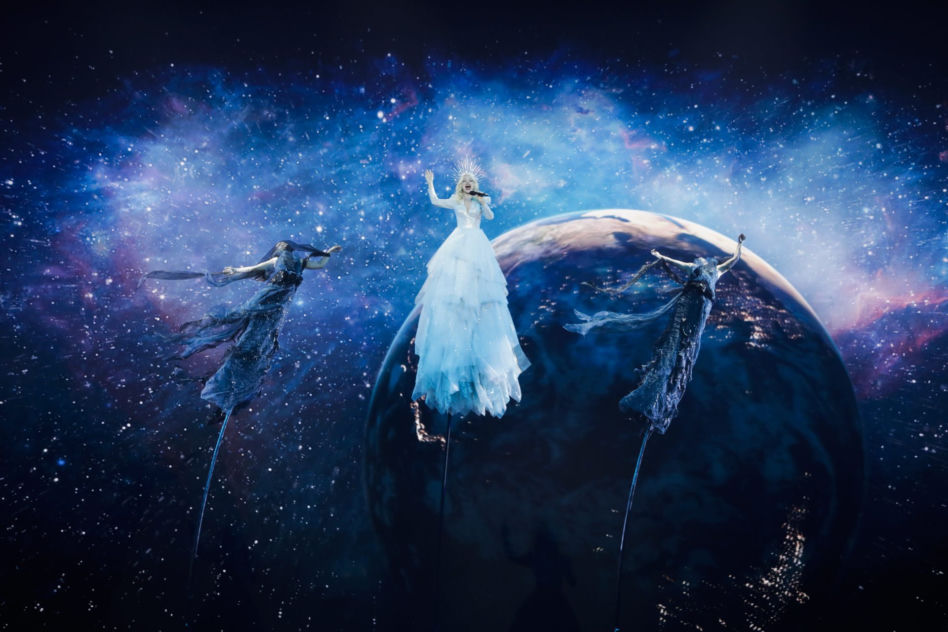  Kate Miller-Heidke z Australii, 2019r.