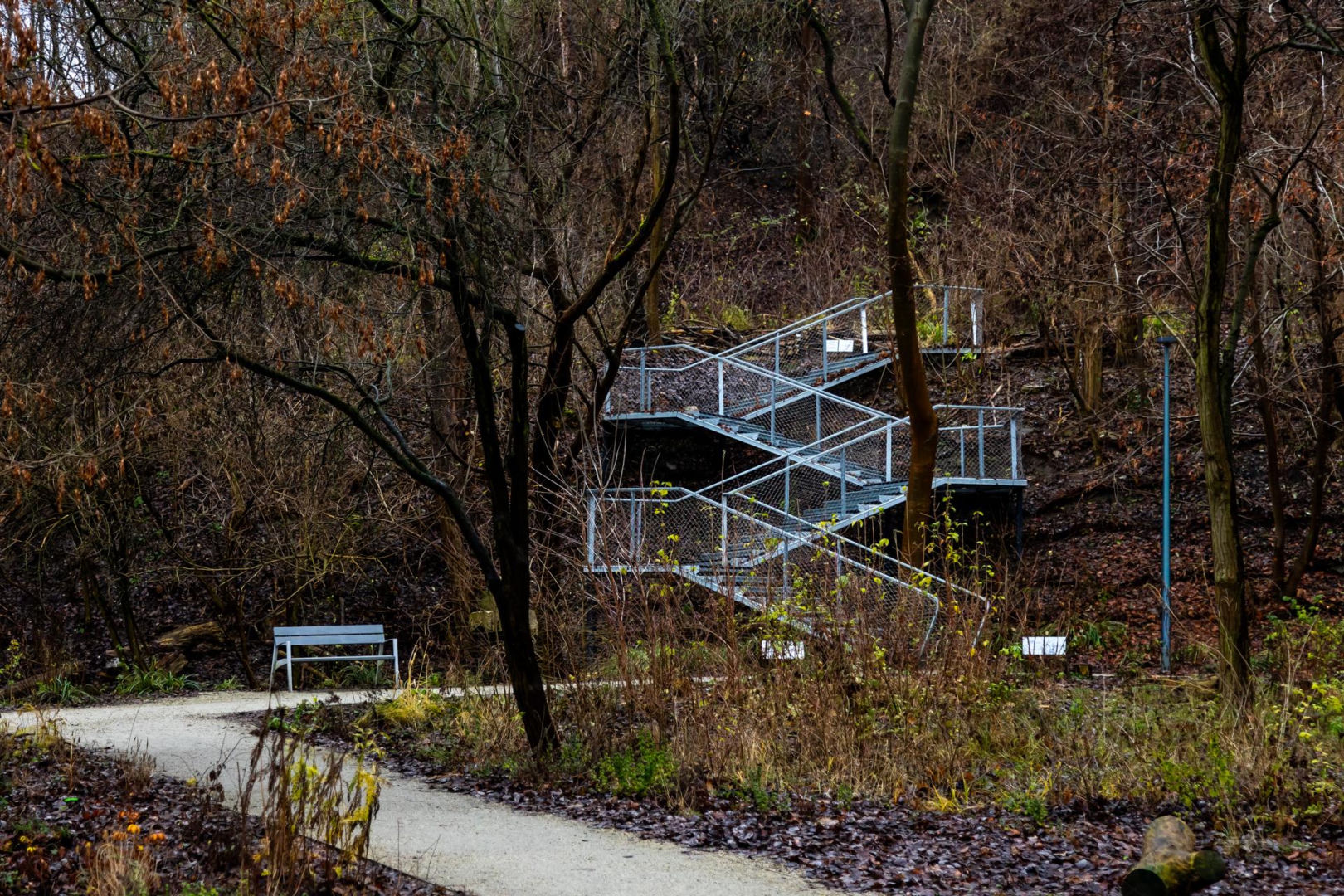 Park Akcji "Burza" w jesiennej odsłonie