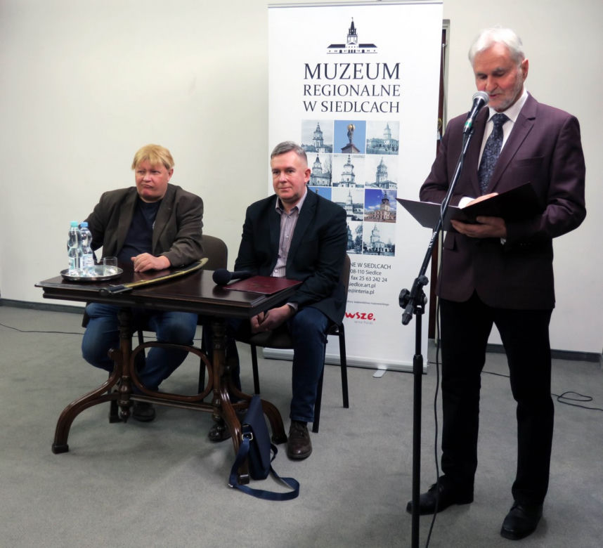 Jacek Komuda - gość siedleckiego Muzeum Regionalnego 9 lutego 2023