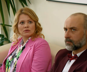 Barwy szczęścia, odcinek 2330, Sławka (Ewelina Serafin), Kornel (Jakub Bohosiewicz)