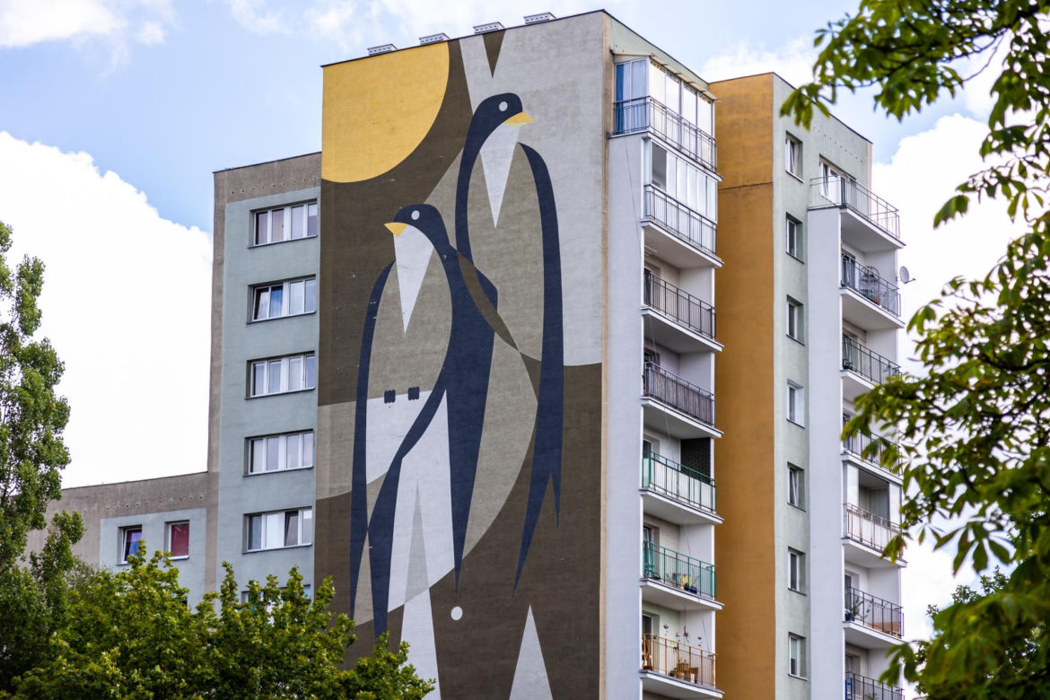 Murale w Warszawie