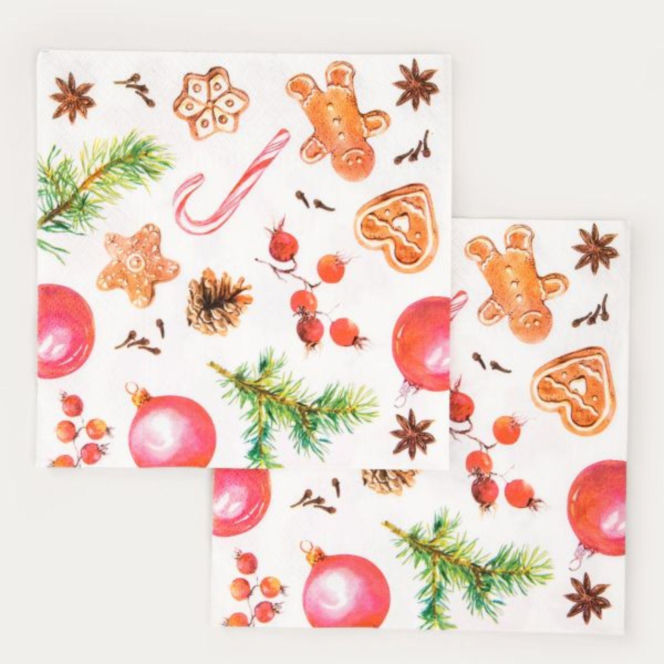 Świąteczne serwetki papierowe - Homla