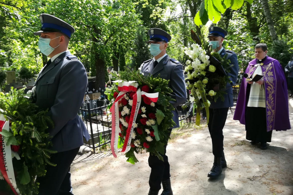 Pogrzeb młodego policjanta z Torunia