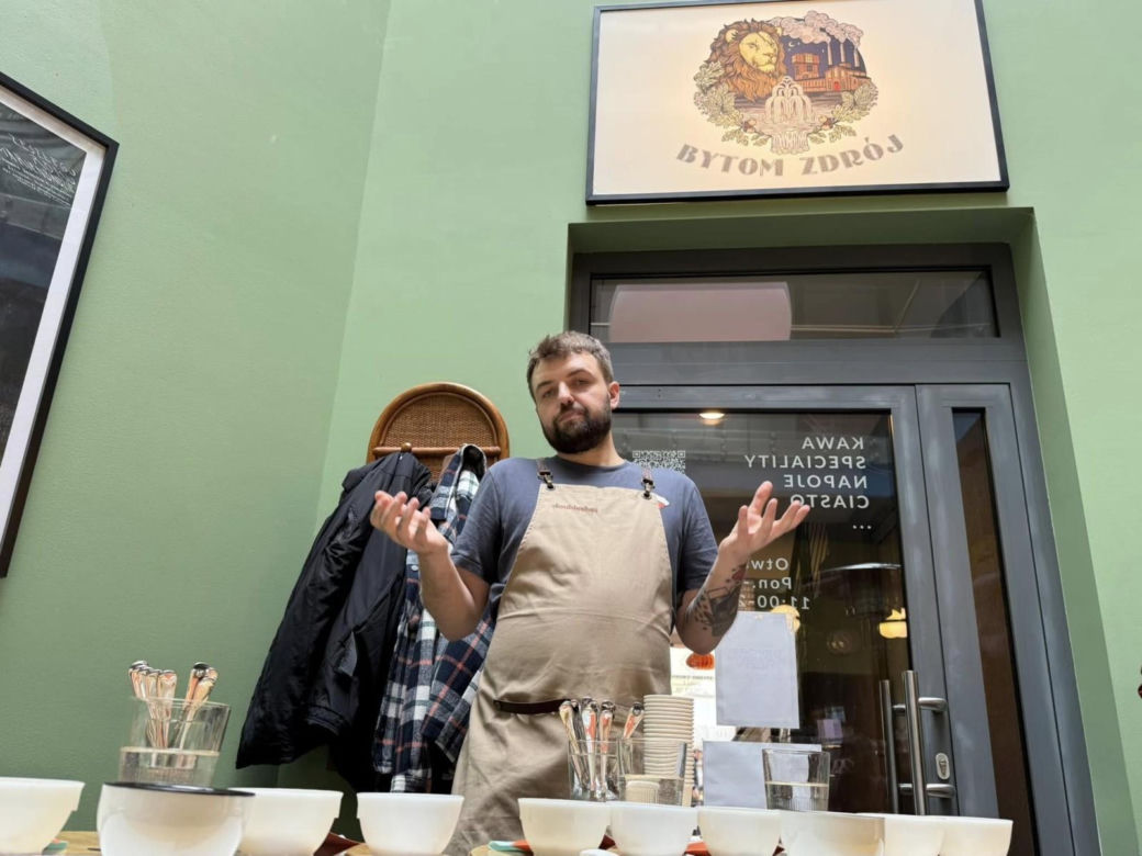 Pasjonaci kawy przyjechali do Bytomia