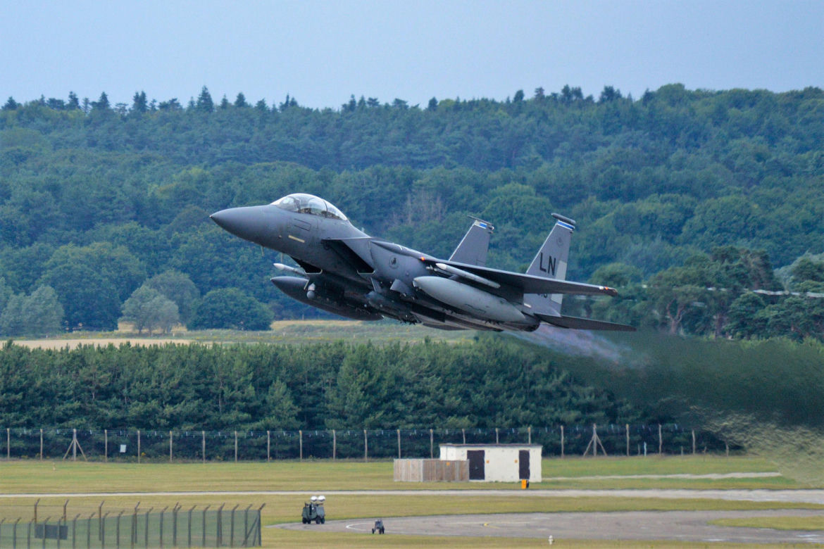 F-15E Strike Eagle z Lakenheath