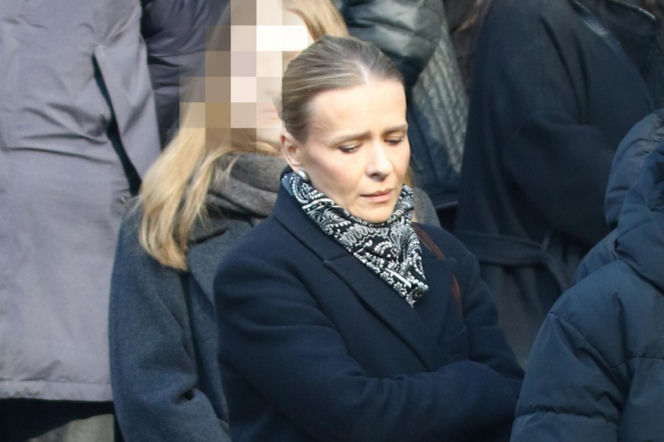 Pogrzeb Mirosława Krawczyka w Gdańsku: Aneta Zając i Mikołaj Krawczyk