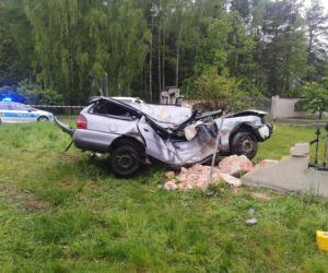 Tragiczny wypadek w Bukownie, nie żyje 20-latek