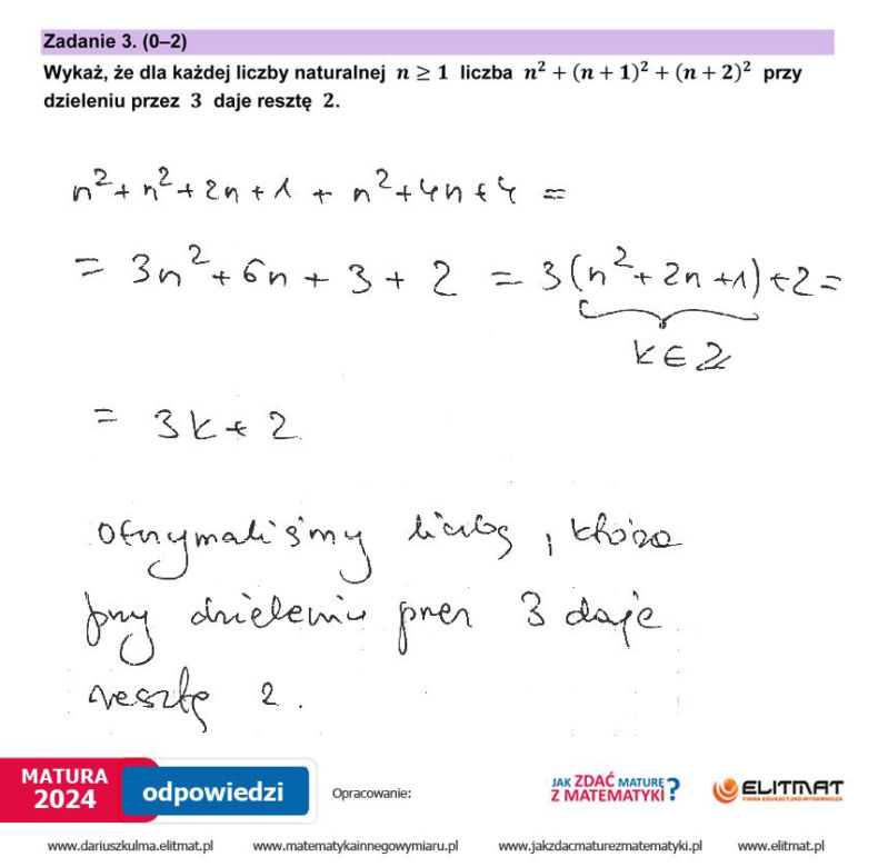 Matura 2024: matematyka. Arkusze CKE i odpowiedzi. Poziom podstawowy [Formuła 2023]