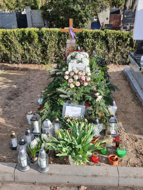 Płakali nad grobem Pawła Królikowskiego