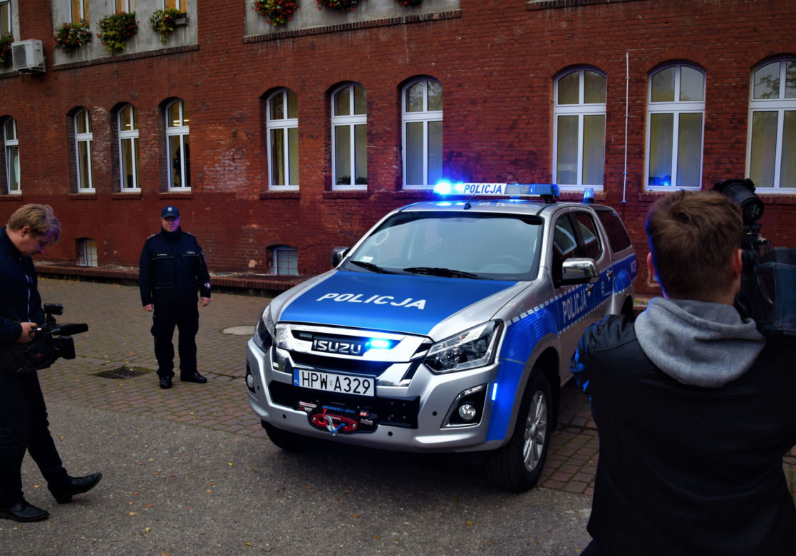 Nowy Isuzu D-MAX w świnoujskiej policji
