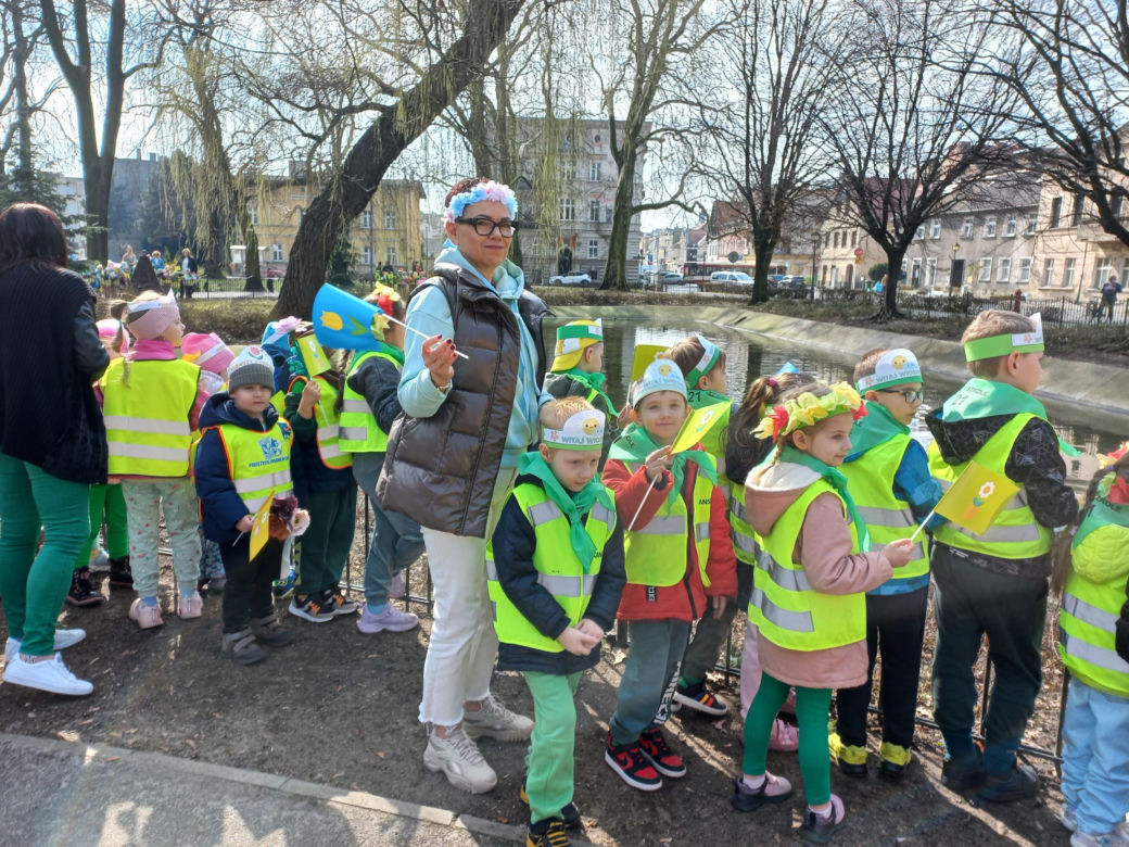 W Parku Kościuszki w Lesznie powitano wiosnę