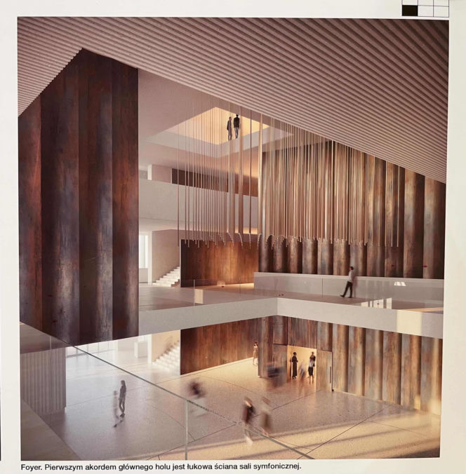 Filharmonia wg projektu Plus3 Architekci